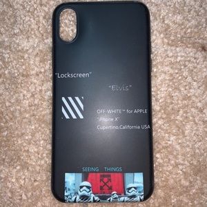 Off white phone case